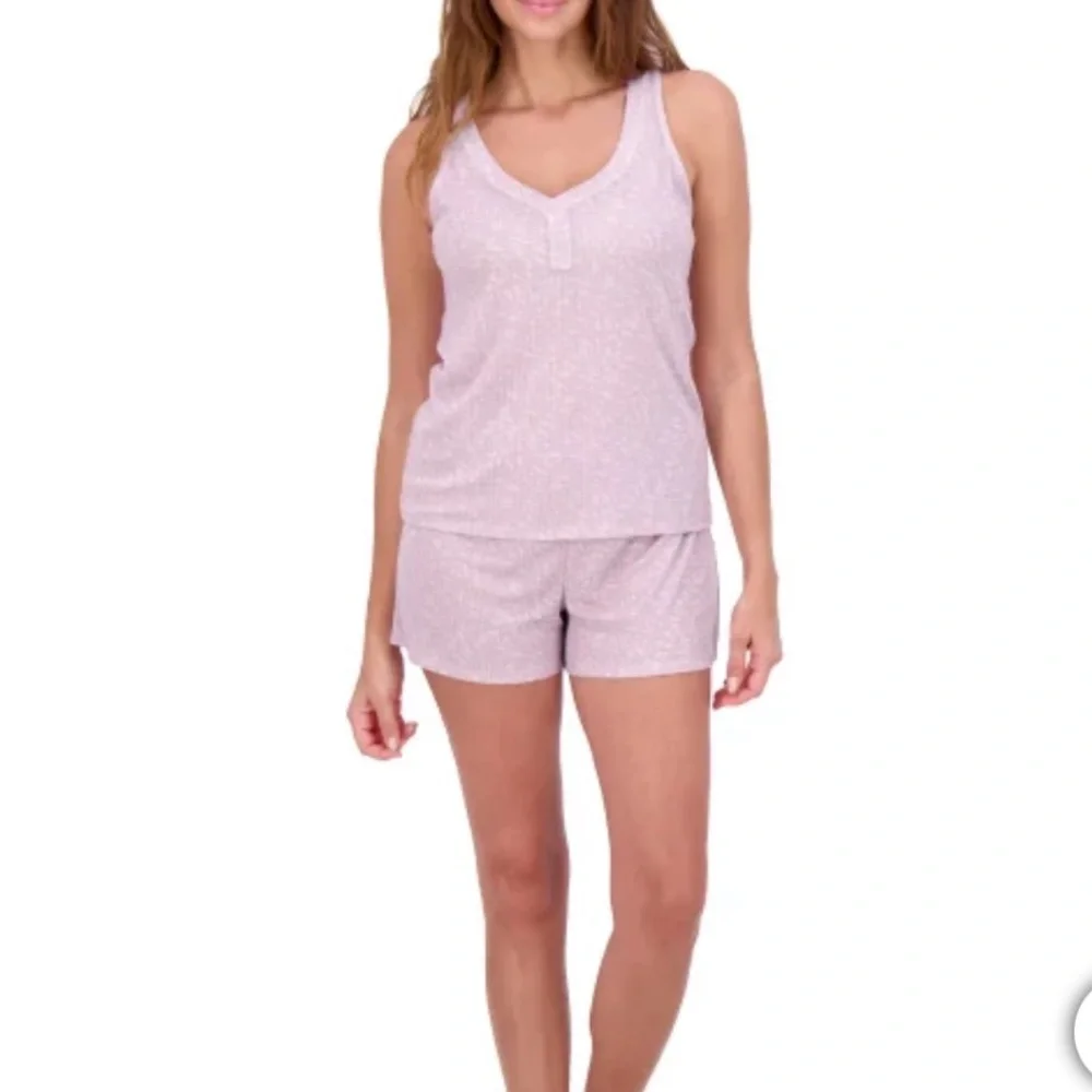 Live 2 Lounge Light Purple Pajama 4 Piece Set for Women Size Small - Picture 6 of 11